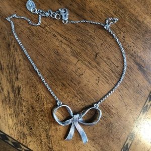 Juicy Couture Bow necklace
